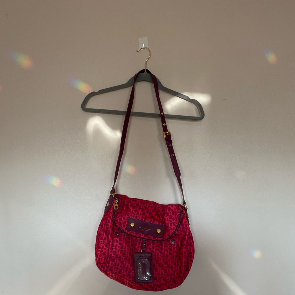 Marc by Marc Jacobs Pink Leopard Print Bag